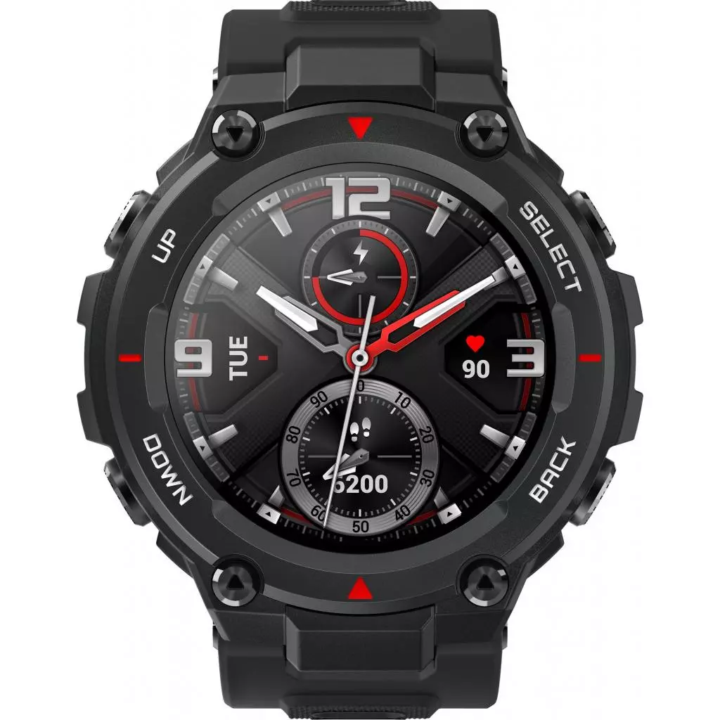 Смарт-часы Amazfit T-Rex Army Rock Black - 1