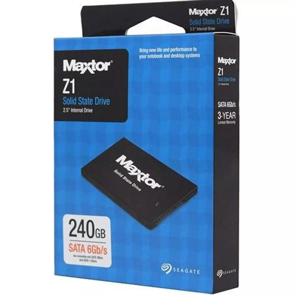 Накопитель SSD 2.5" 240GB Seagate (YA240VC1A001) - 4