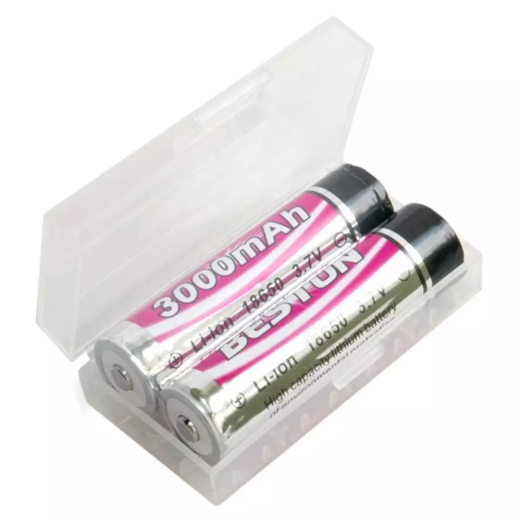 Аккумулятор 18650 (168A) 3000 mAh *2 с защитой Beston (AAB1848) - 1 Аккумулятор 18650 (168A) 3000 mAh *2 с защитой Beston (AAB1848) - 1