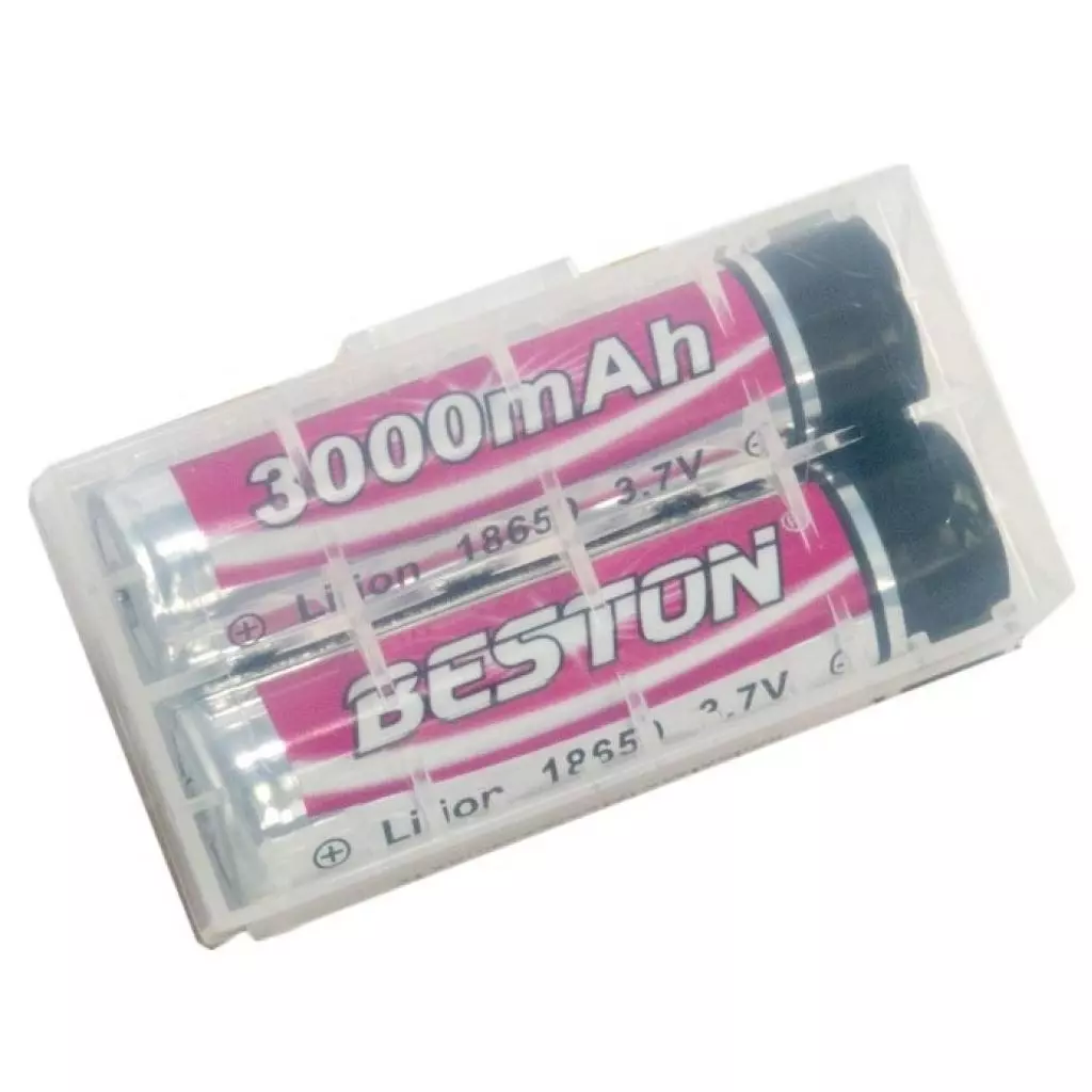 Аккумулятор 18650 (168A) 3000 mAh *2 с защитой Beston (AAB1848) - 3 Аккумулятор 18650 (168A) 3000 mAh *2 с защитой Beston (AAB1848) - 3