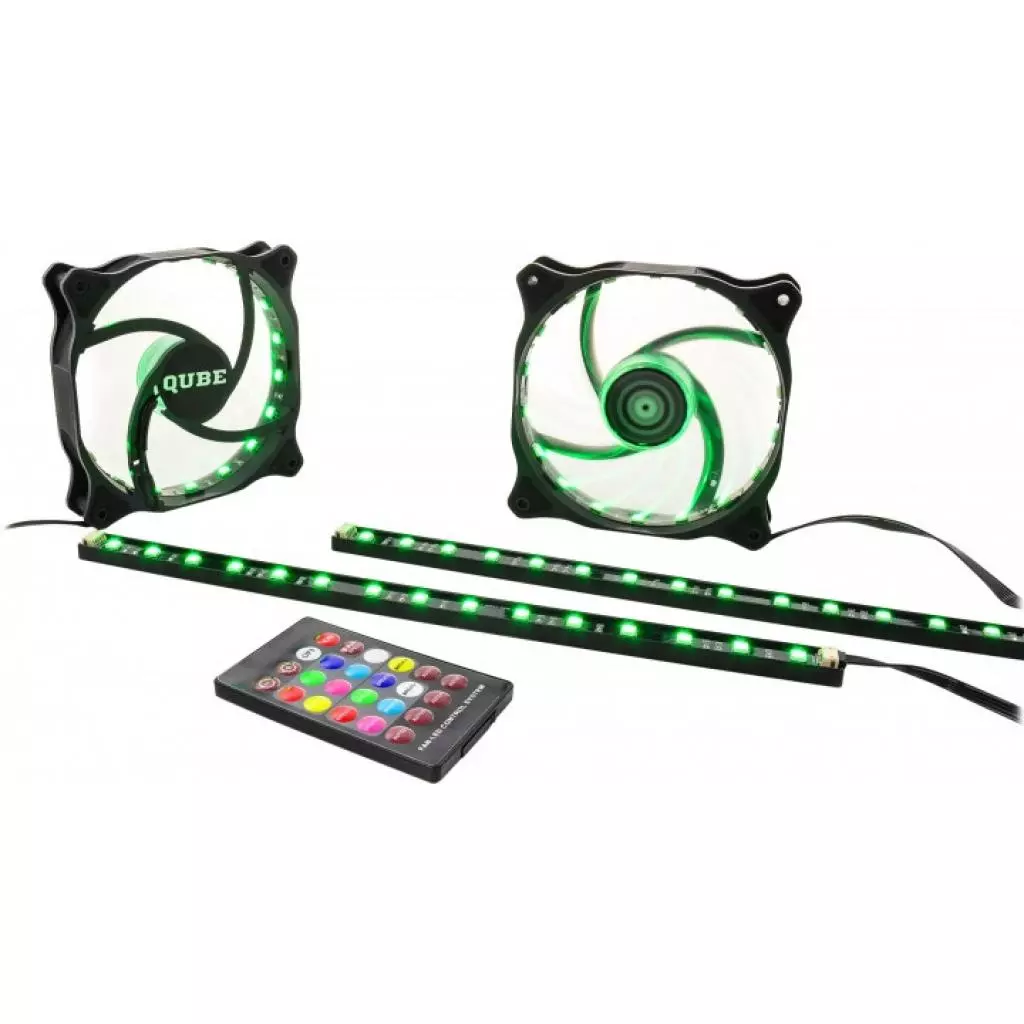 Кулер для корпуса Qube RGB_AURA_KITv01