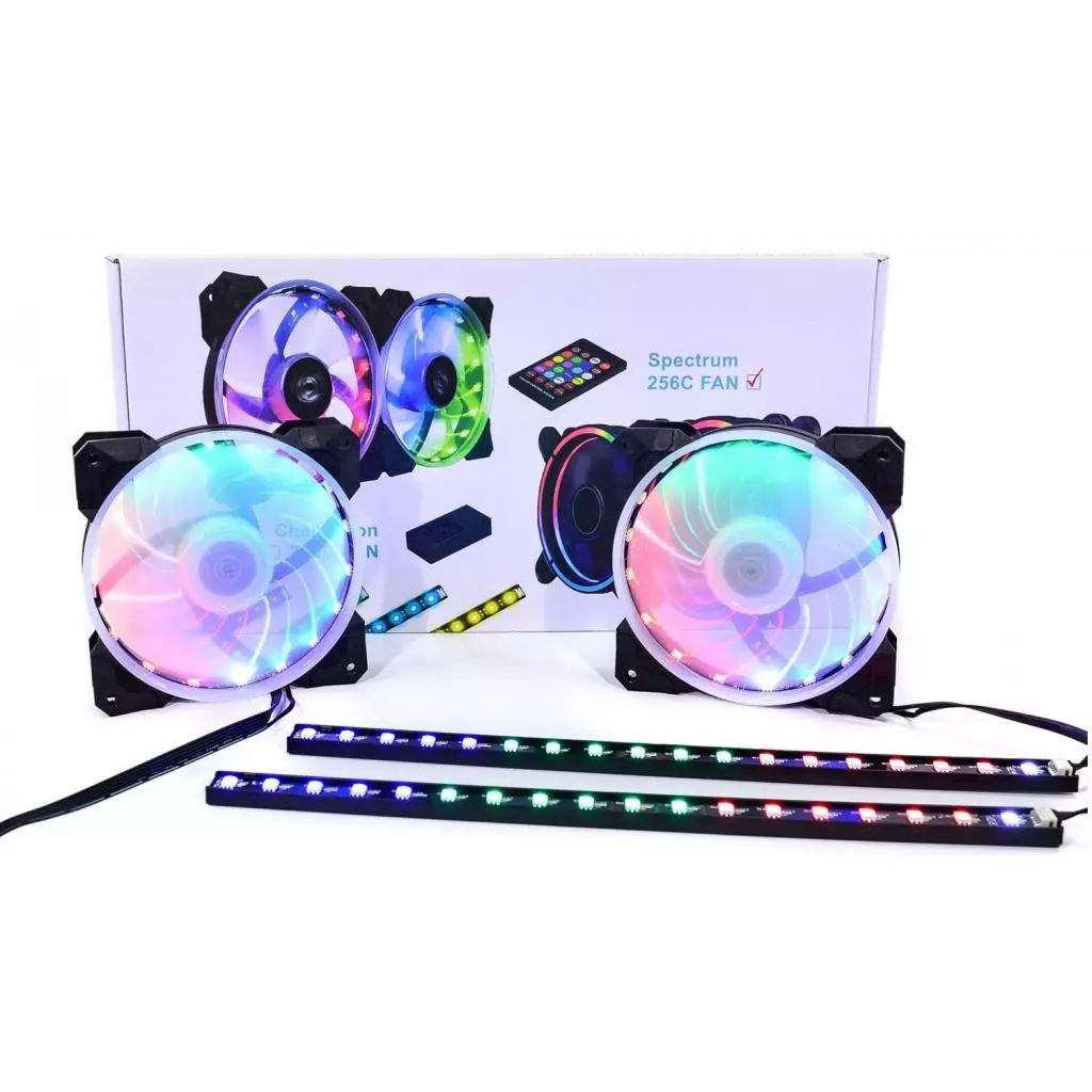 Кулер для корпуса Qube RGB_CHAMELION_KITv01 - 3 Кулер для корпуса Qube RGB_CHAMELION_KITv01 - 3