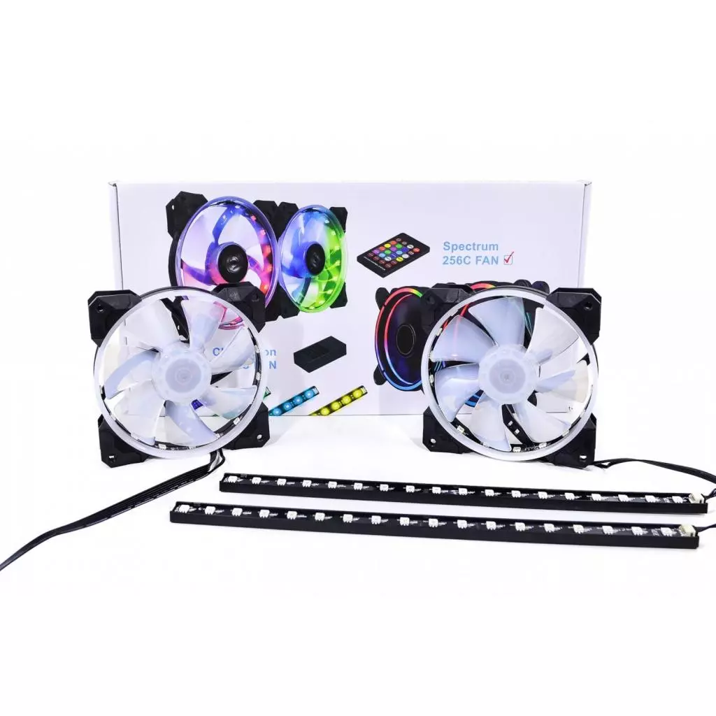 Кулер для корпуса Qube RGB_CHAMELION_KITv01 - 4 Кулер для корпуса Qube RGB_CHAMELION_KITv01 - 4