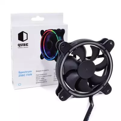 Кулер для корпуса Qube SPECTRUM 256C (QB-SPECTRUM-120-18) - 1