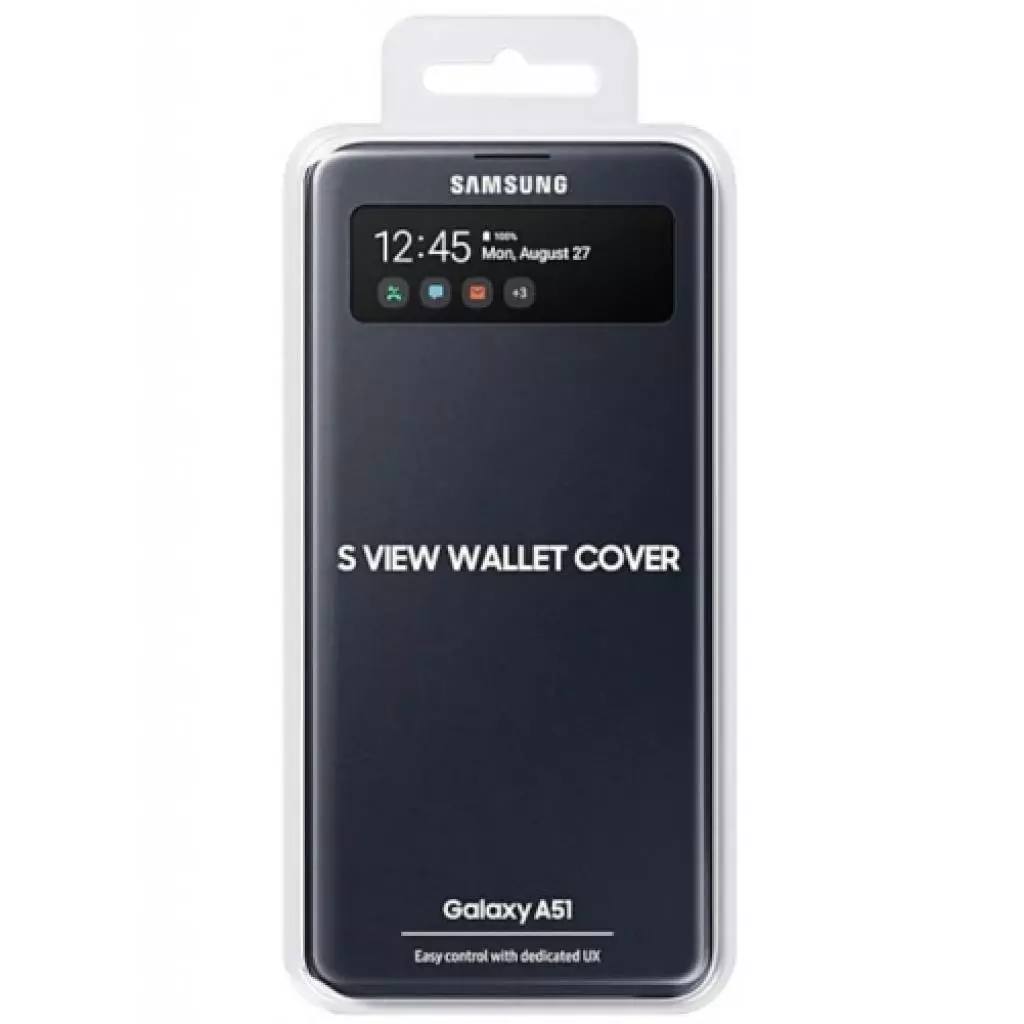 Чехол для моб. телефона Samsung S View Wallet Cover для Galaxy A51 (A515F) Black (EF-EA515PBEGRU) - 3
