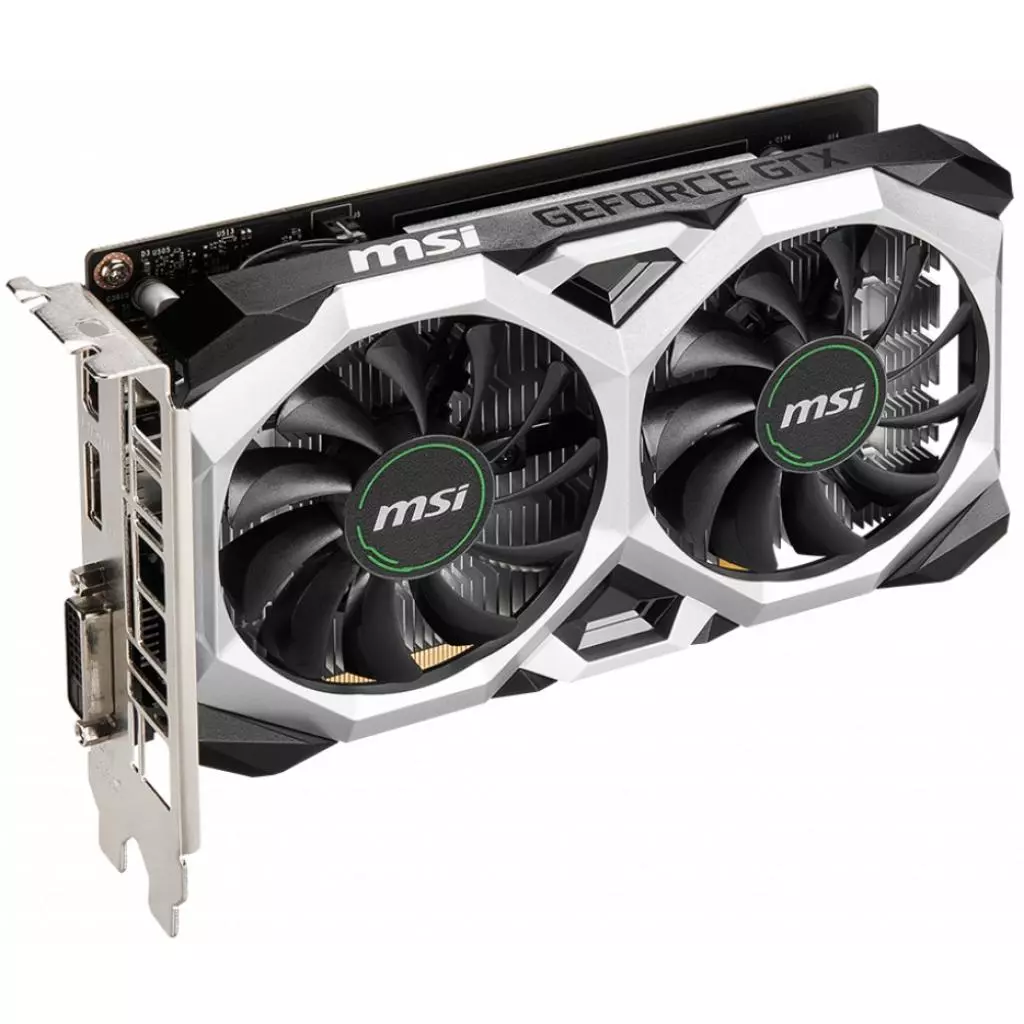 Видеокарта MSI GeForce GTX1650 4096Mb D6 VENTUS XS OC (GTX 1650 D6 VENTUS XS OC) - 2