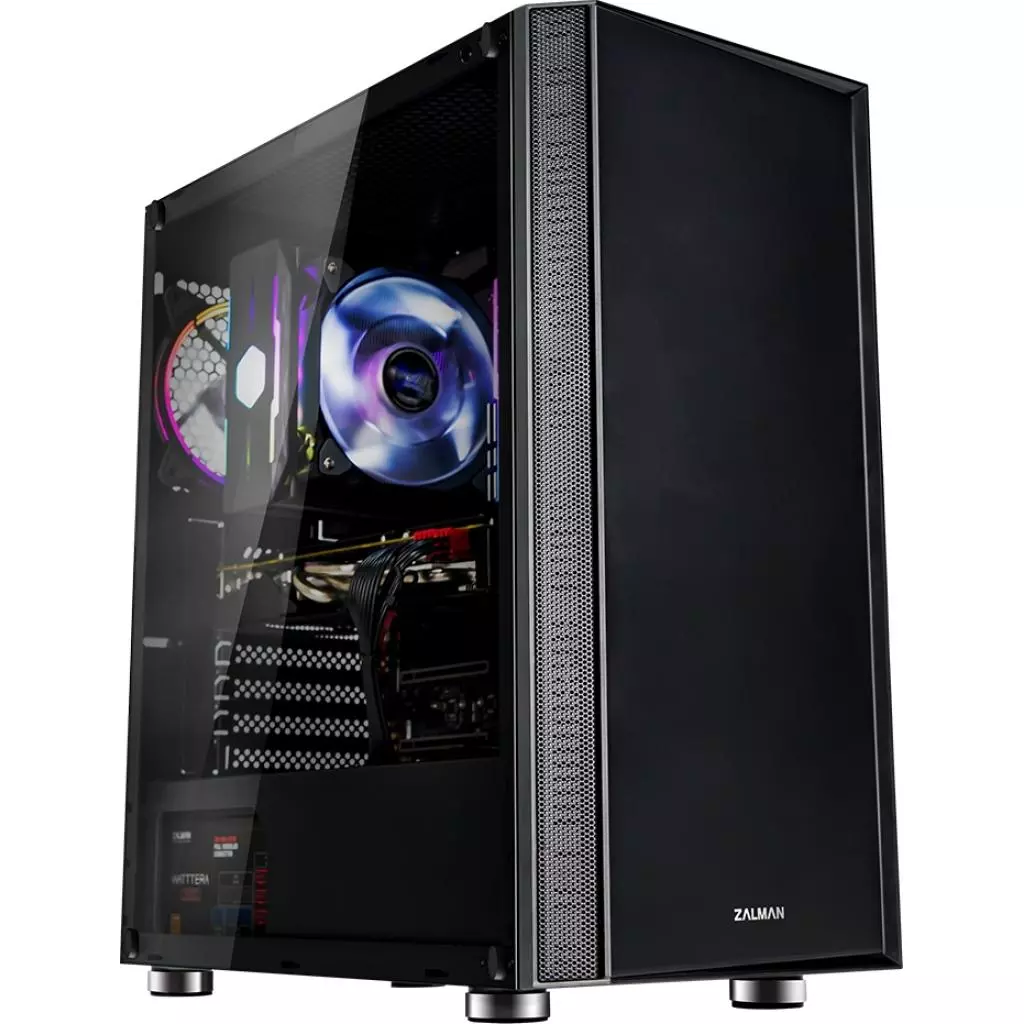 Корпус Zalman R2 Black RGB Glass - 4