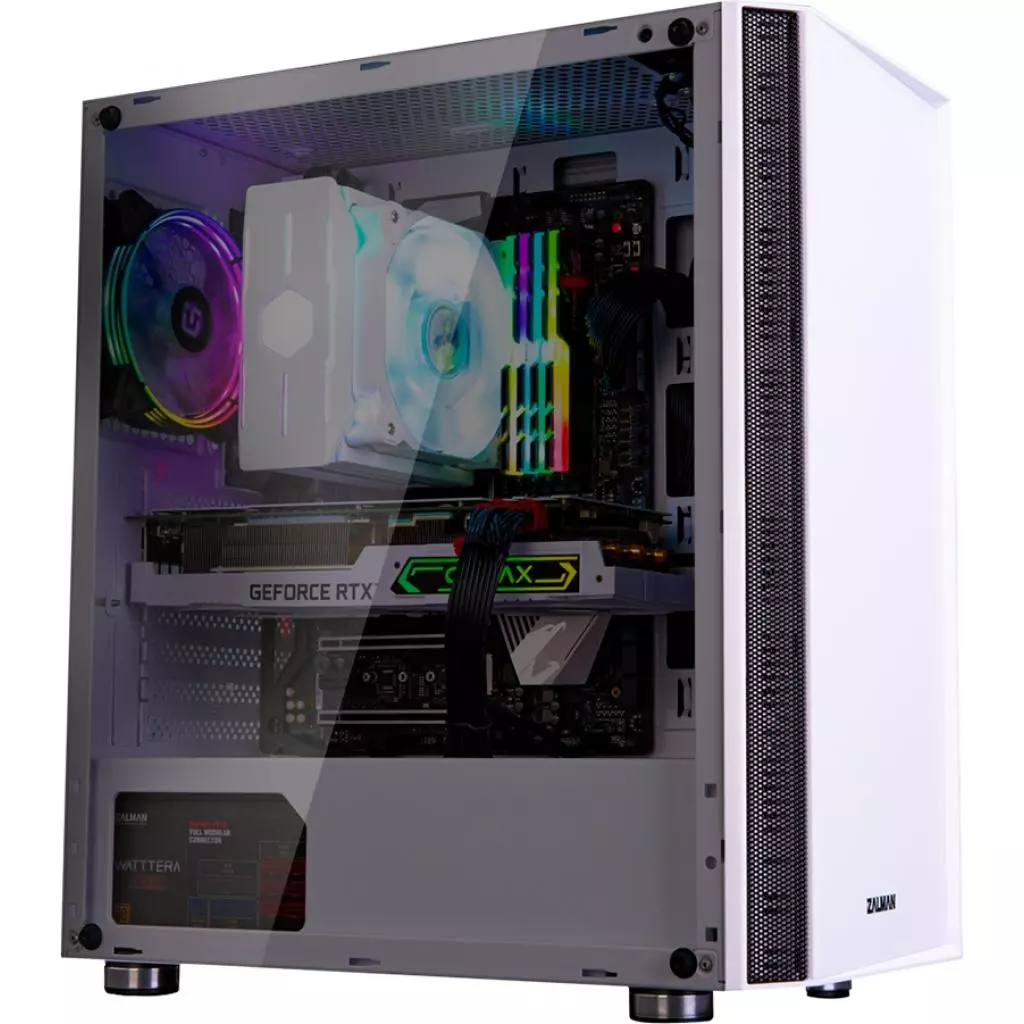 Корпус Zalman R2 White RGB Glass - 1 Корпус Zalman R2 White RGB Glass - 1