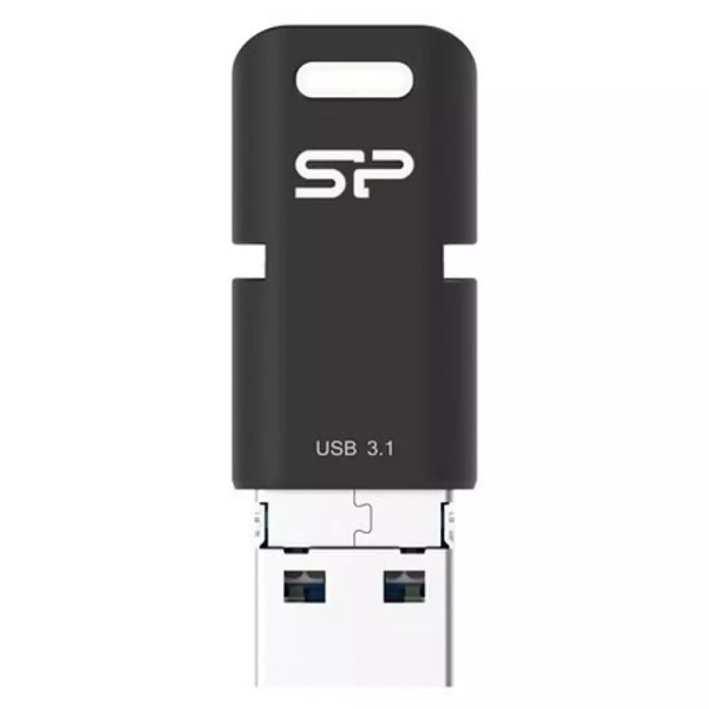 USB флеш накопитель Silicon Power 64GB Mobile C50 USB 3.1 Type-C (SP064GBUC3C50V1K)
