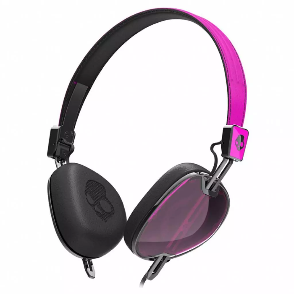 Наушники Skullcandy Navigator w/Mic3 Hot Pink/Black (S5AVFM-313) - 1