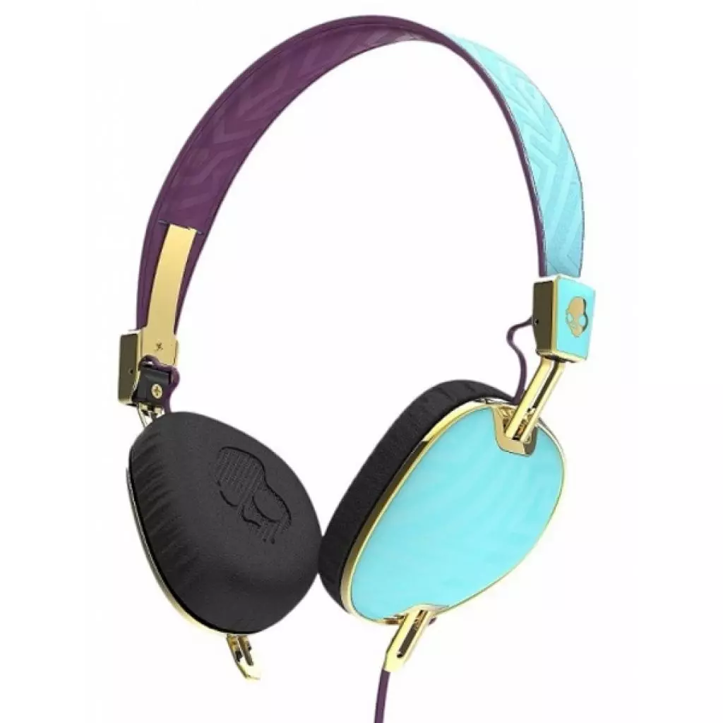 Наушники Skullcandy Knockout Robin/Smoked Purple/Gold (S5AVGM-396)
