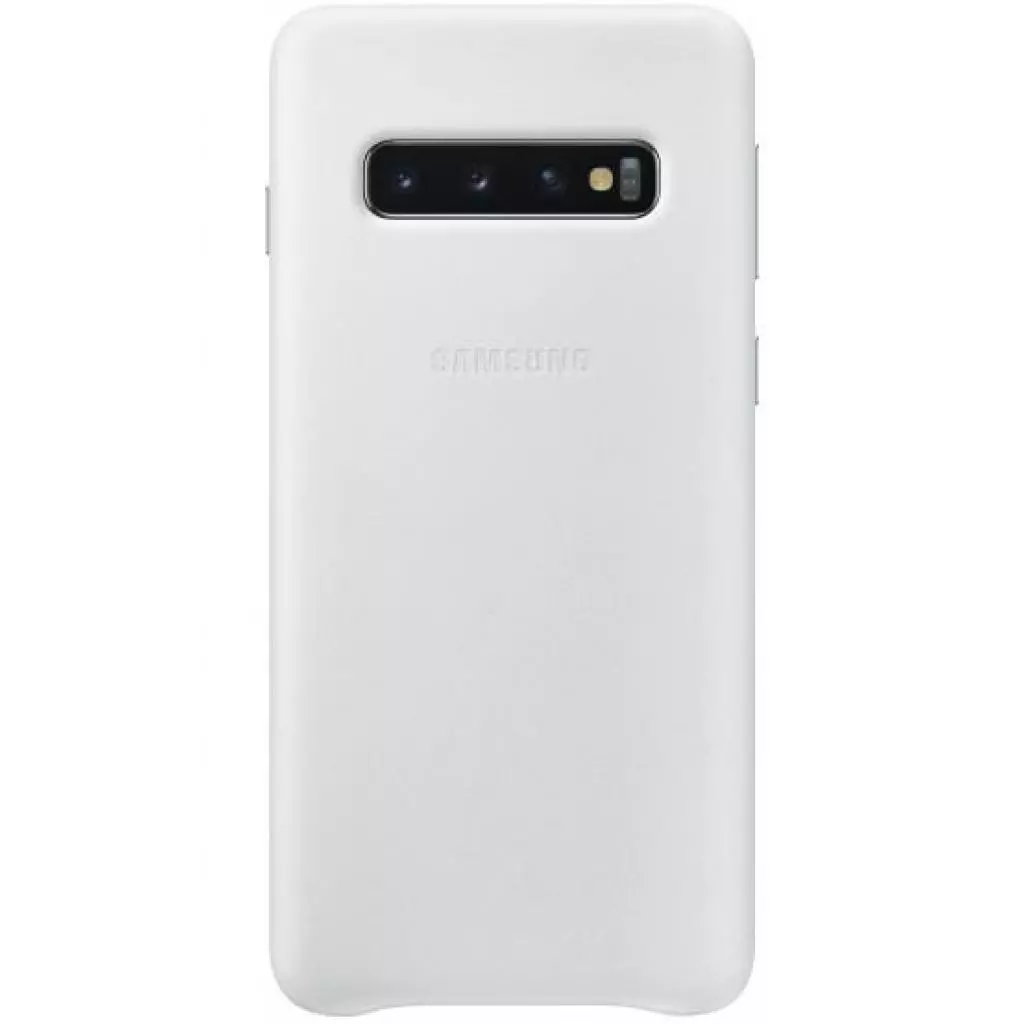 Чехол для моб. телефона Samsung Galaxy S10 (G973) Leather Cover White (EF-VG973LWEGRU)