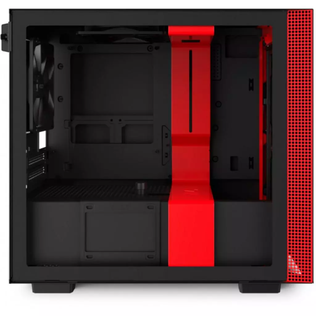 Корпус NZXT H210 Black/Red (CA-H210B-BR) - 5