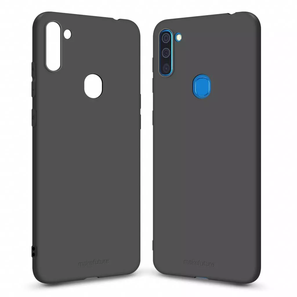 Чехол для моб. телефона MakeFuture Samsung A11 Skin (Matte TPU) Black (MCS-SA11BK)