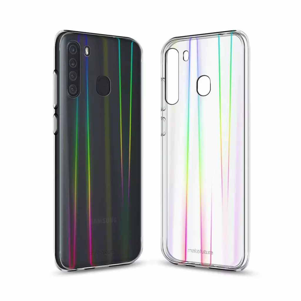 Чехол для моб. телефона MakeFuture Samsung A21 Rainbow (PC + TPU) (MCR-SA21)