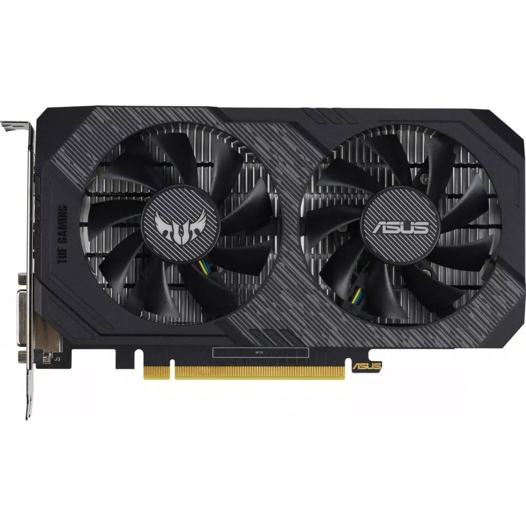 Видеокарта ASUS GeForce GTX1650 4096Mb TUF OC D6 GAMING (TUF-GTX1650-O4GD6-GAMING) - 1 Видеокарта ASUS GeForce GTX1650 4096Mb TUF OC D6 GAMING (TUF-GTX1650-O4GD6-GAMING) - 1