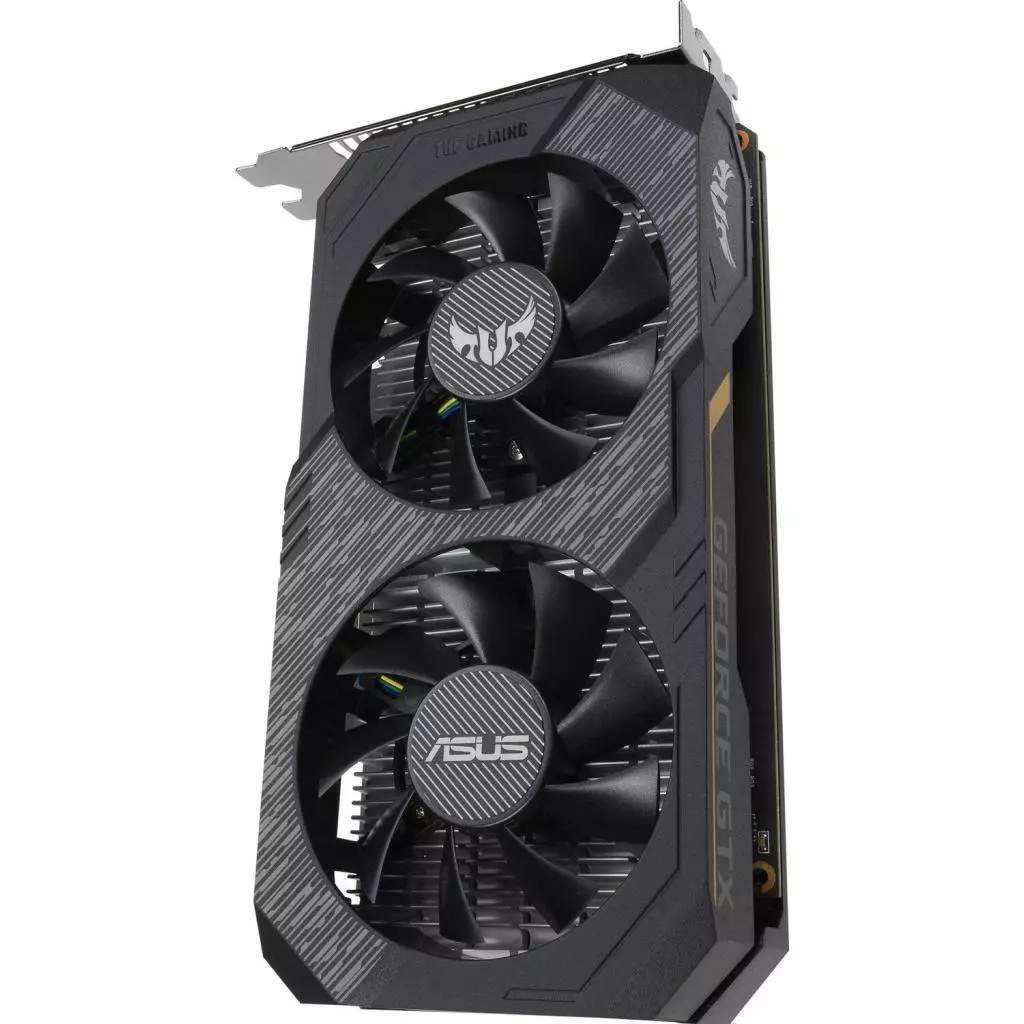Видеокарта ASUS GeForce GTX1650 4096Mb TUF OC D6 GAMING (TUF-GTX1650-O4GD6-GAMING) - 4 Видеокарта ASUS GeForce GTX1650 4096Mb TUF OC D6 GAMING (TUF-GTX1650-O4GD6-GAMING) - 4