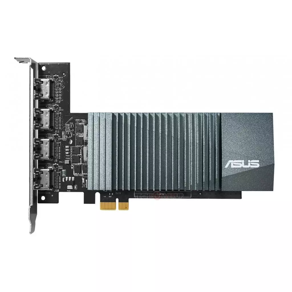 Видеокарта ASUS GeForce GT710 2048Mb Silent 4*HDMI (GT710-4H-SL-2GD5) - 1