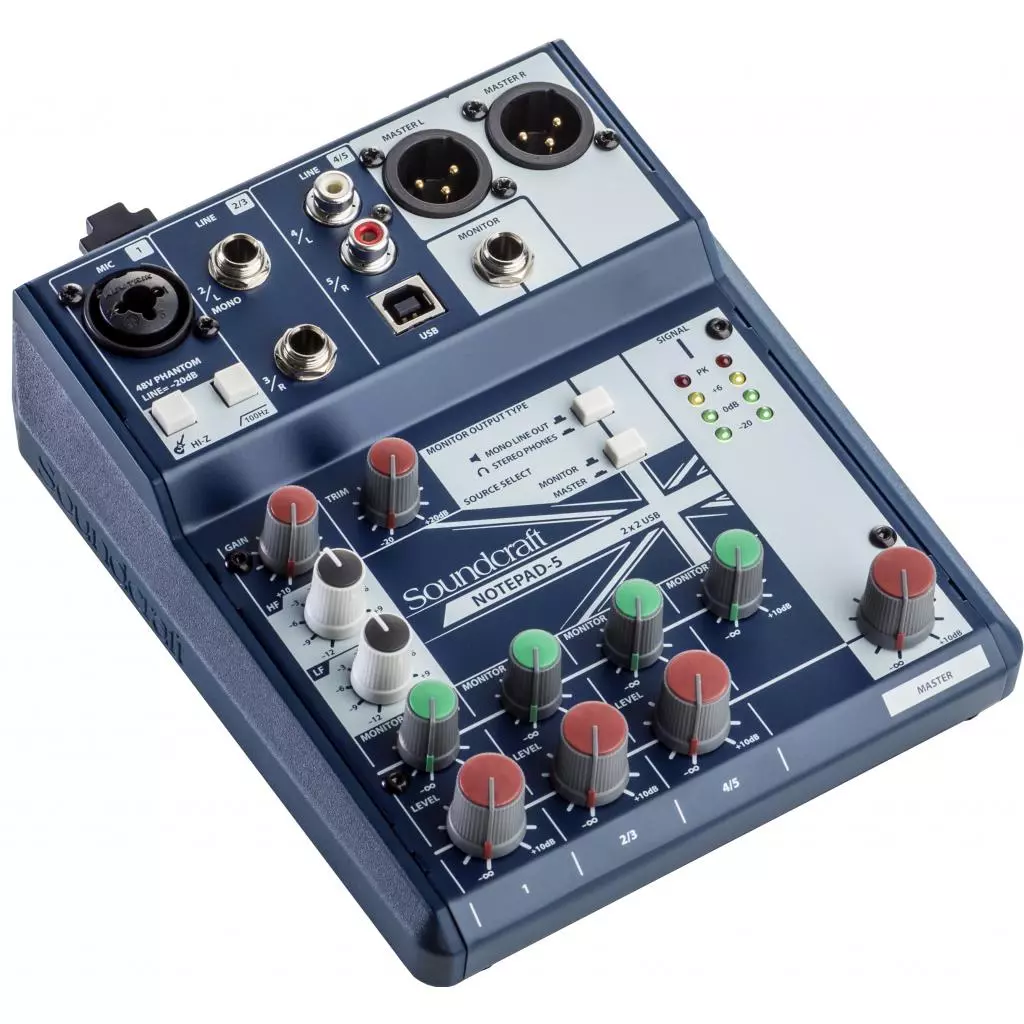 Микшерный пульт Soundcraft Notepad-5 - 1