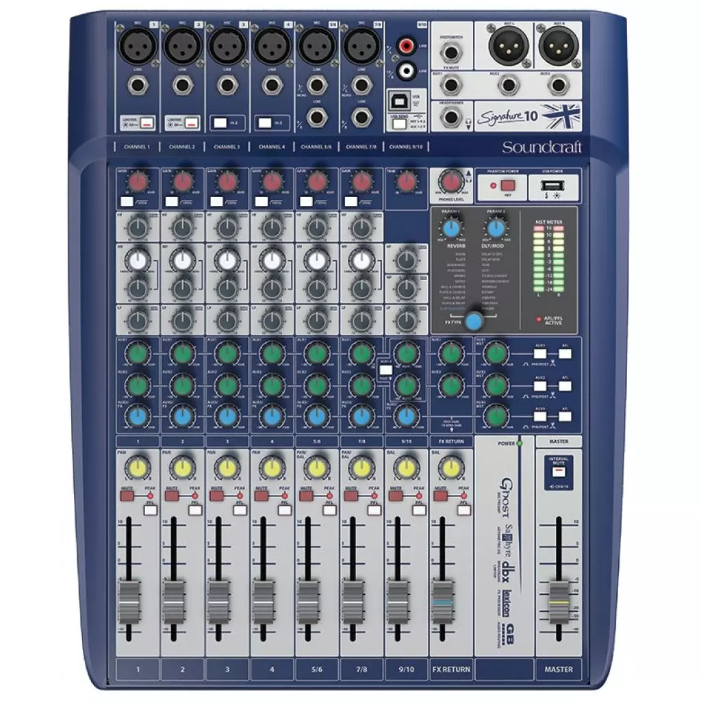Микшерный пульт Soundcraft Signature 10