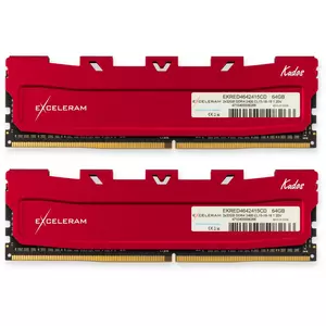 Модуль памяти для компьютера DDR4 64GB (2x32GB) 2400 MHz Red Kudos eXceleram (EKRED4642415CD)