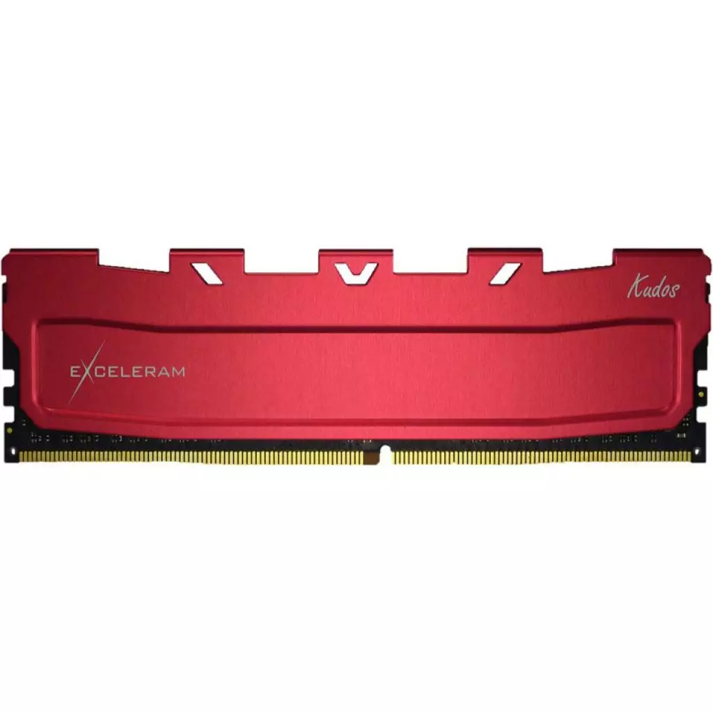 Модуль памяти для компьютера DDR4 16GB 3000 MHz Red Kudos eXceleram (EKRED4163016C) - 1