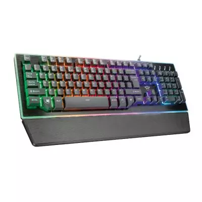 Клавиатура Trust GXT 860 Thura Semi-mech keyboard UKR (21839) - 2 Клавиатура Trust GXT 860 Thura Semi-mech keyboard UKR (21839) - 2