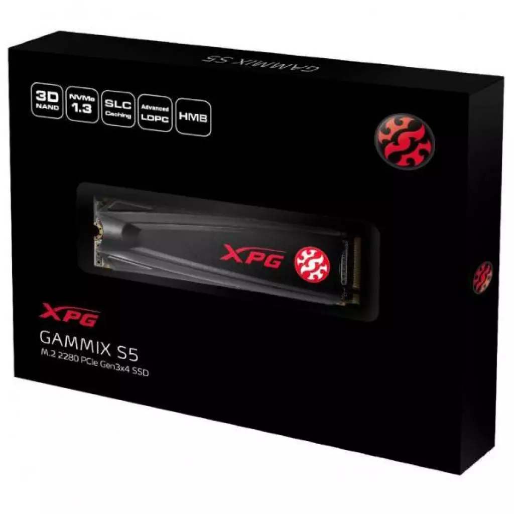 Накопитель SSD M.2 2280 2TB ADATA (AGAMMIXS5-2TT-C) - 5 Накопитель SSD M.2 2280 2TB ADATA (AGAMMIXS5-2TT-C) - 5