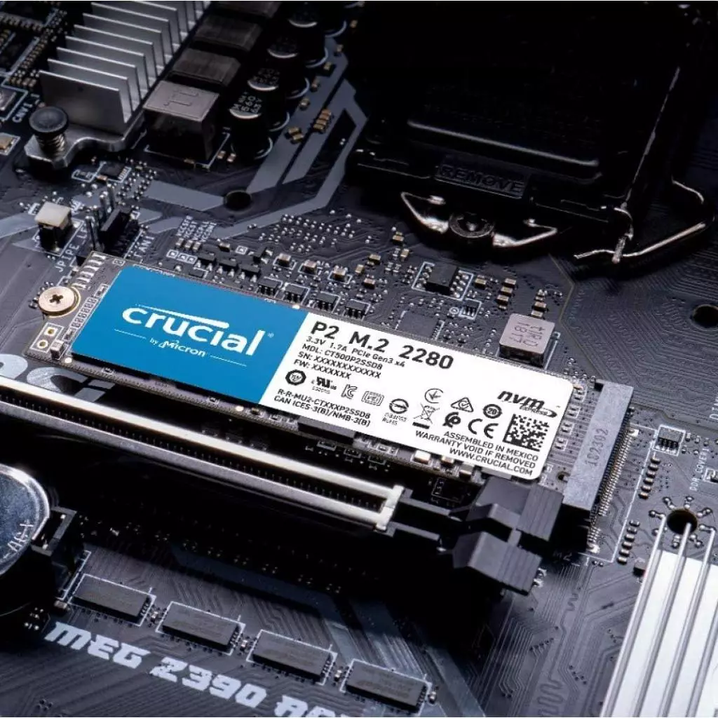 Накопитель SSD M.2 2280 250GB Micron (CT250P2SSD8) - 4