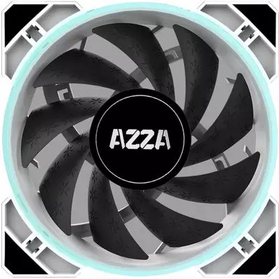 Кулер для корпуса Azza 1 HURRICANE RGB (FNAZ-12RGB-BW-002)