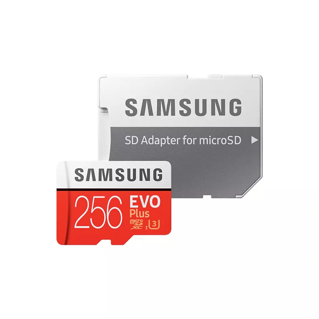 Карта памяти Samsung 256GB microSDXC class 10 UHS-I U1 Evo Plus V2 (MB-MC256HA/RU) - 3