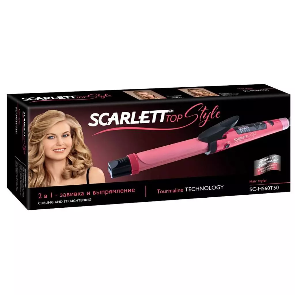 Выпрямитель для волос Scarlett SC-HS60T50 - 1 Выпрямитель для волос Scarlett SC-HS60T50 - 1