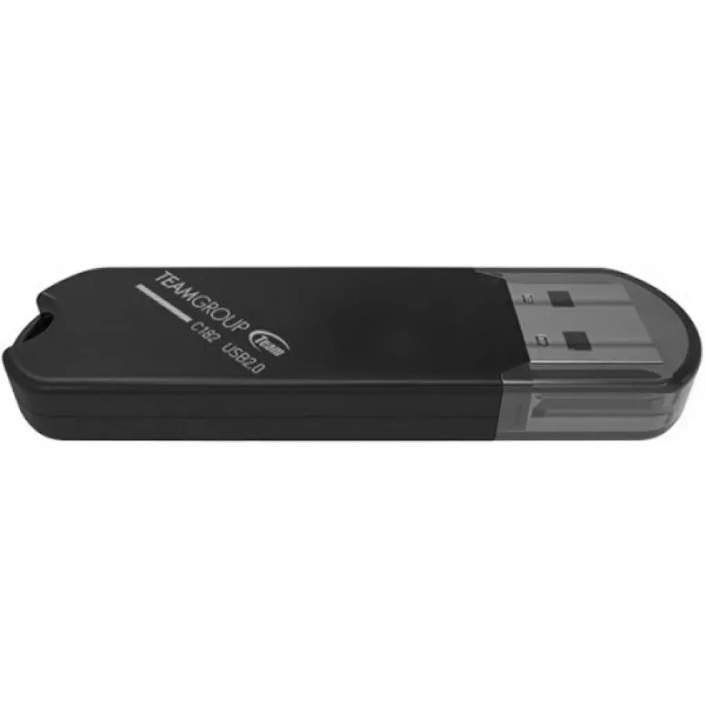 USB флеш накопитель Team 32GB C182 Black USB 2.0 (TC18232GB01) - 2