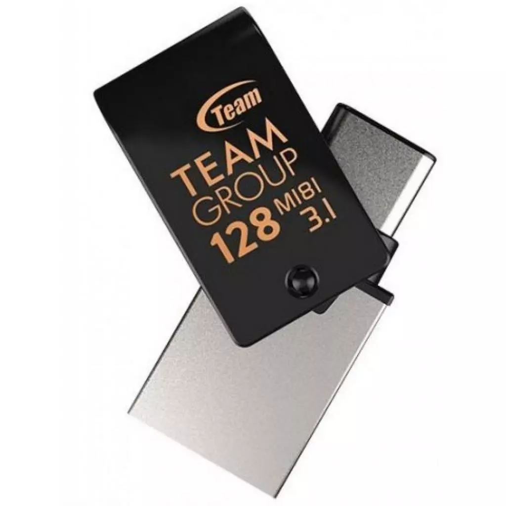 USB флеш накопитель Team 128GB M181 Black USB 3.1/Type-C (TM1813128GB01) - 1 USB флеш накопитель Team 128GB M181 Black USB 3.1/Type-C (TM1813128GB01) - 1