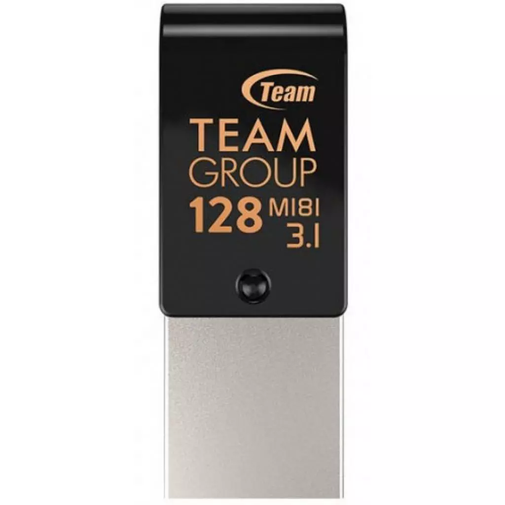 USB флеш накопитель Team 128GB M181 Black USB 3.1/Type-C (TM1813128GB01)