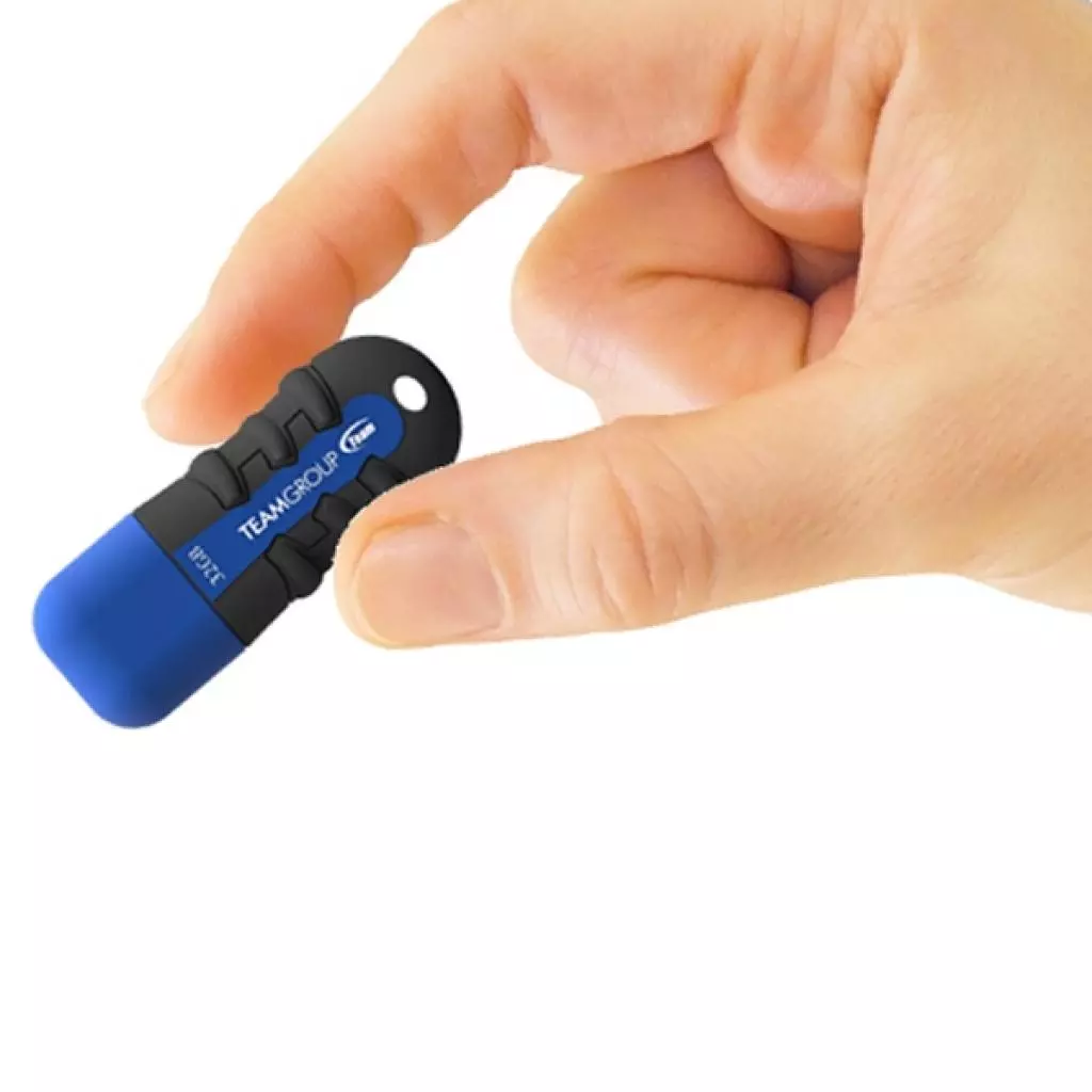 USB флеш накопитель Team 32GB T181 Blue USB 2.0 (TT18132GC01) - 3