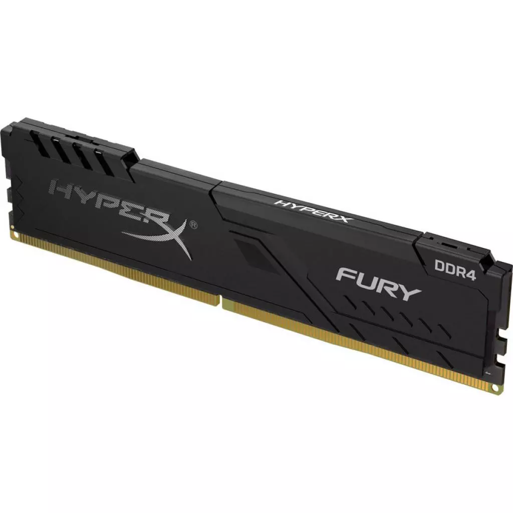 Модуль памяти для компьютера DDR4 16GB 3000 MHz Fury Black Kingston Fury (ex.HyperX) (HX430C16FB4/16) - 1