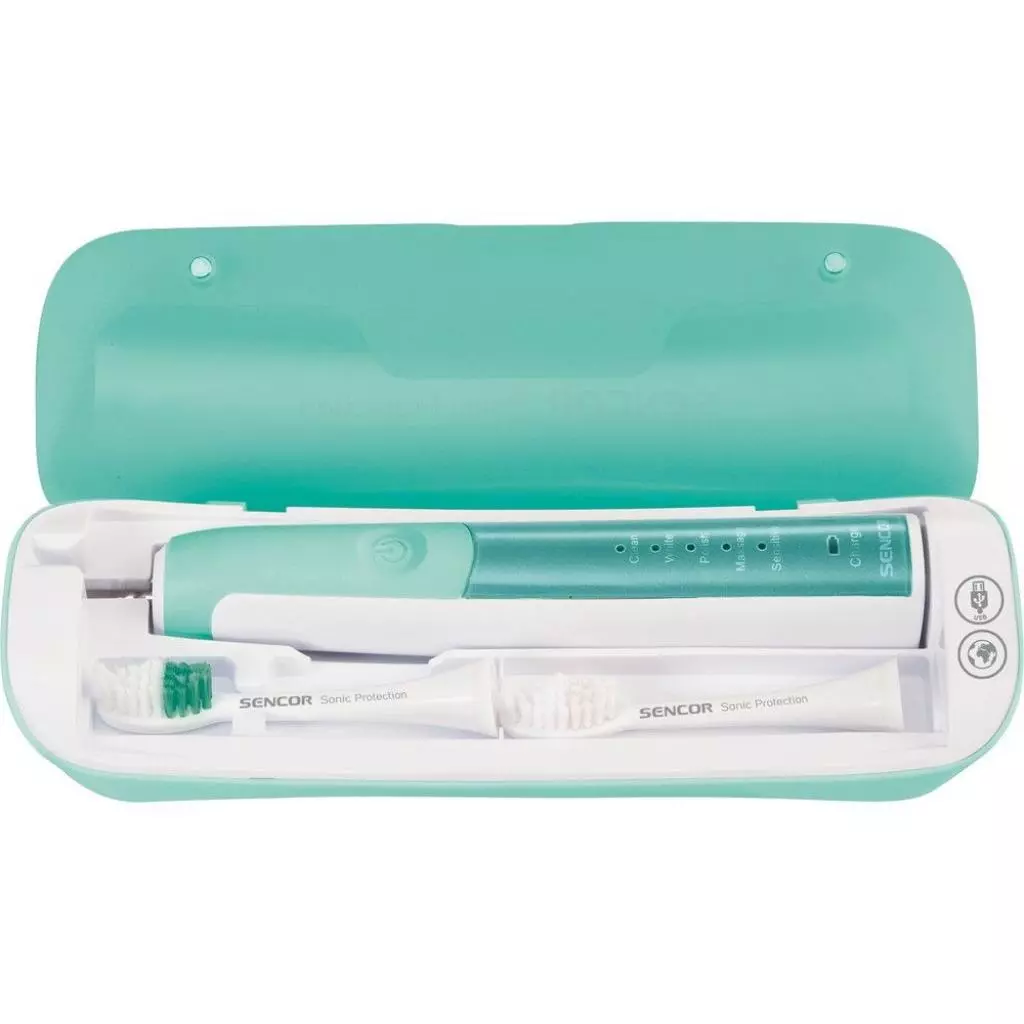Электрическая зубная щетка Sencor SOC2202TQ - 2