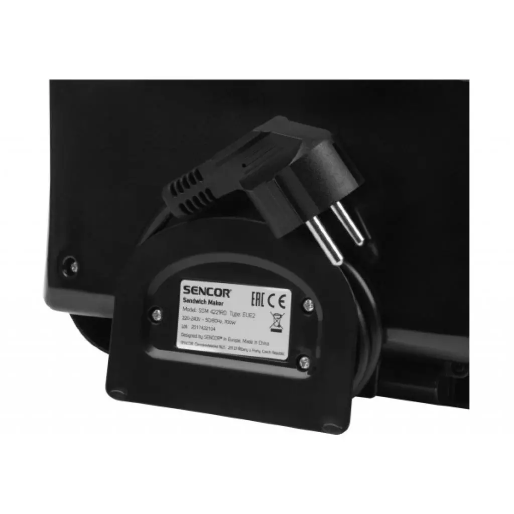 Сэндвичница Sencor SSM 4221 RD (SSM4221RD) - 1