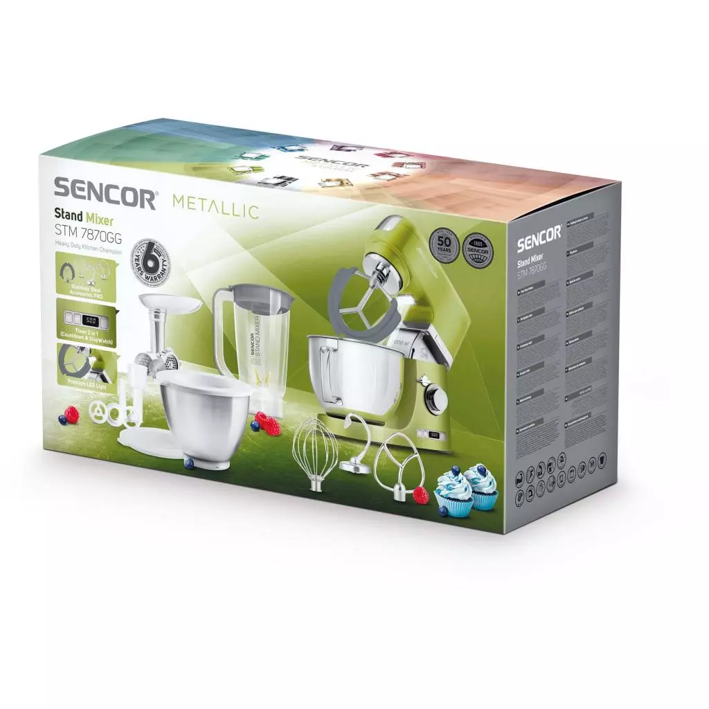 Кухонный комбайн Sencor STM7870GG - 7