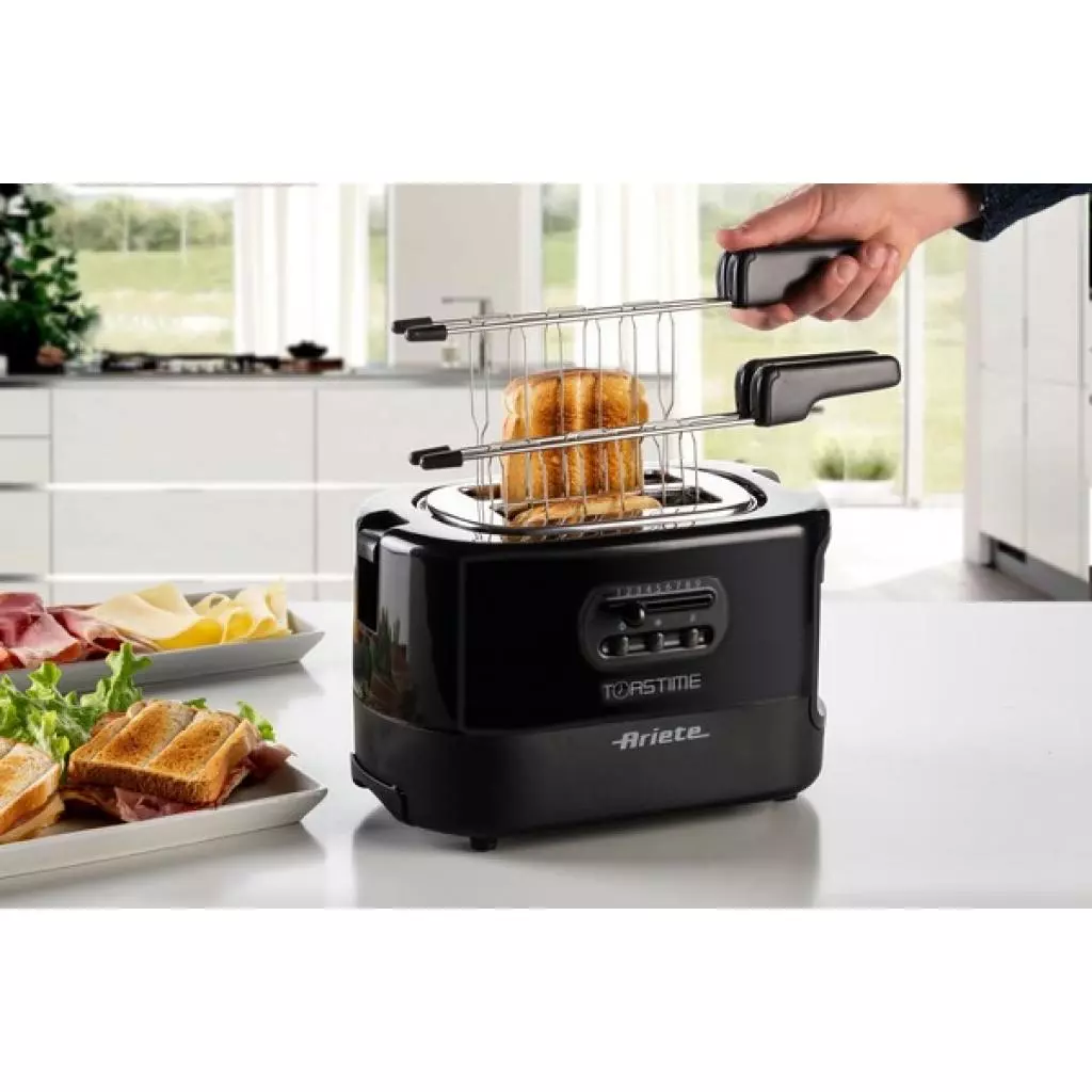 Тостер Ariete 0159 Black с решеткой - 8 Тостер Ariete 0159 Black с решеткой - 8