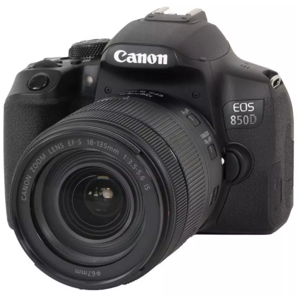 Цифровой фотоаппарат Canon EOS 850D kit 18-135 IS nano USM Black (3925C021)