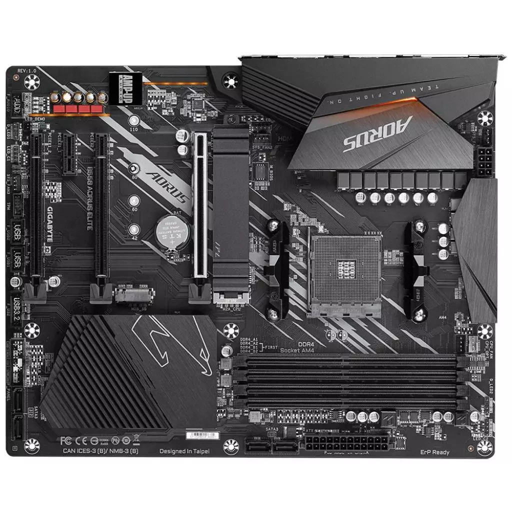 Материнская плата GIGABYTE B550 AORUS ELITE - 1