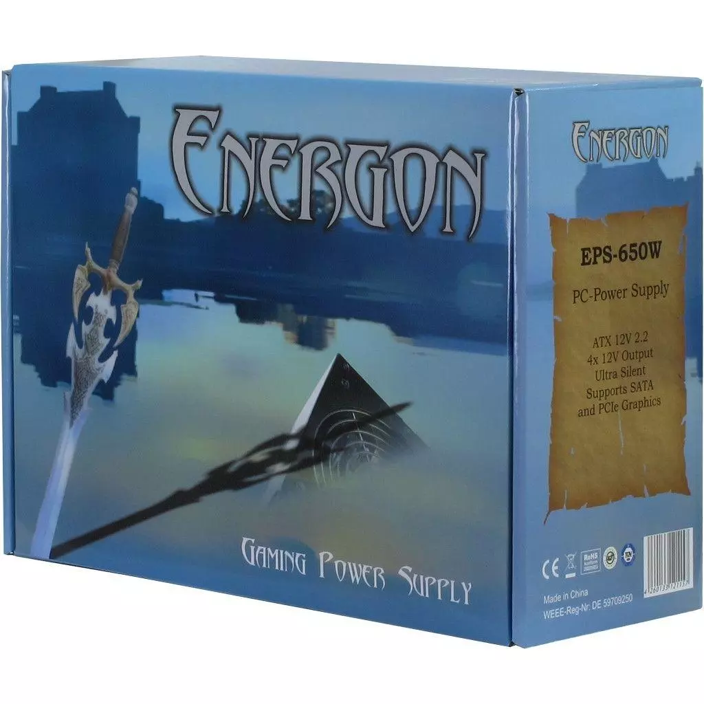 Блок питания Inter-Tech 650W (EPS-650W) - 3