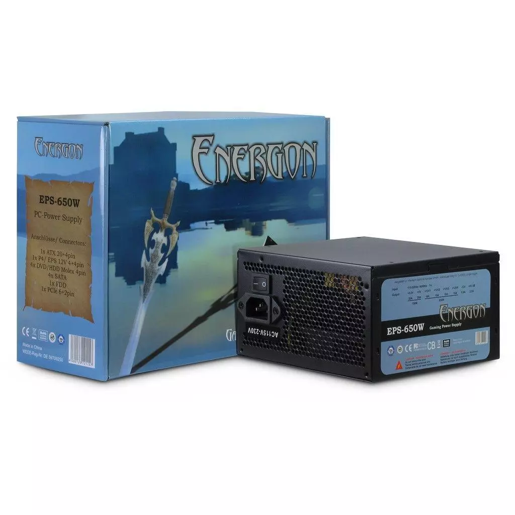 Блок питания Inter-Tech 650W (EPS-650W) - 4