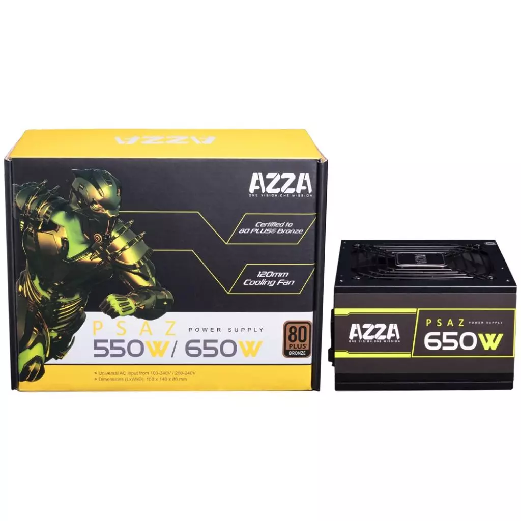 Блок питания Azza 650W (PSAZ-650W) - 2