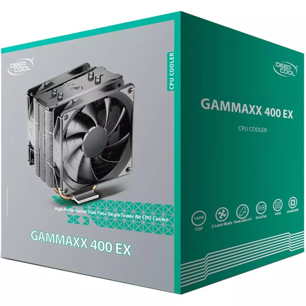Кулер для процессора Deepcool GAMMAXX 400EX - 9 Кулер для процессора Deepcool GAMMAXX 400EX - 9