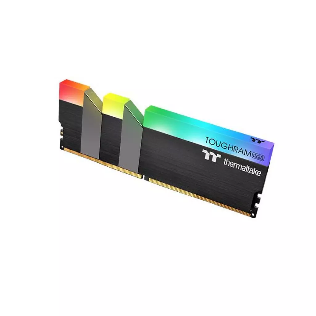 Модуль памяти для компьютера DDR4 16GB (2x8GB) 3200 MHz Toughram Black RGB ThermalTake (R009D408GX2-3200C16A) - 4