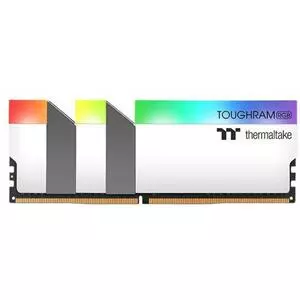 Модуль памяти для компьютера DDR4 16GB (2x8GB) 3200 MHz Toughram White RGB ThermalTake (R022D408GX2-3200C16A)