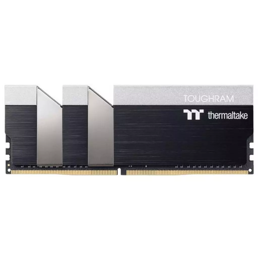 Модуль памяти для компьютера DDR4 16GB (2x8GB) 3600 MHz Toughram Black ThermalTake (R017D408GX2-3600C18A)